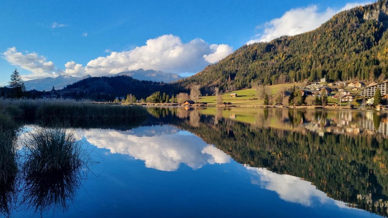 Kraners Alpenhof Bio Bed And Breakfast Pension Weissensee Kültér fotó