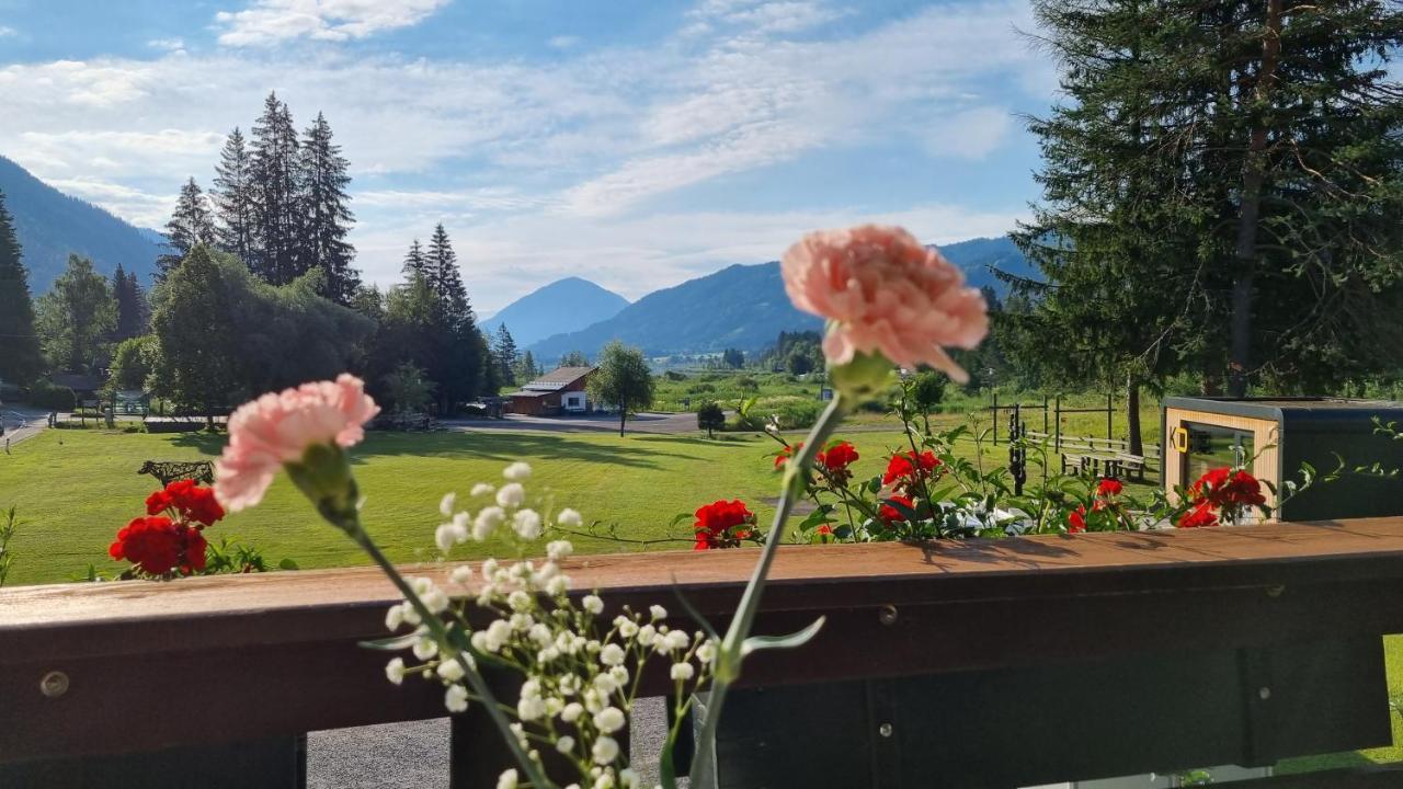 Kraners Alpenhof Bio Bed And Breakfast Pension Weissensee Kültér fotó
