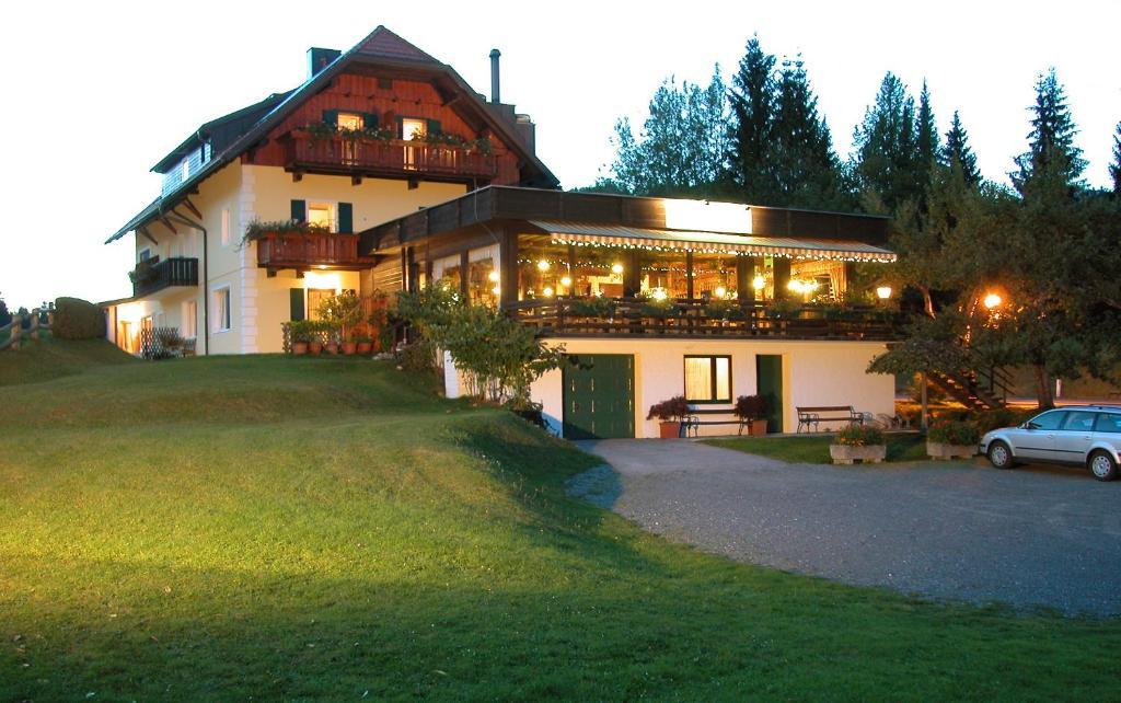 Kraners Alpenhof Bio Bed And Breakfast Pension Weissensee Kültér fotó